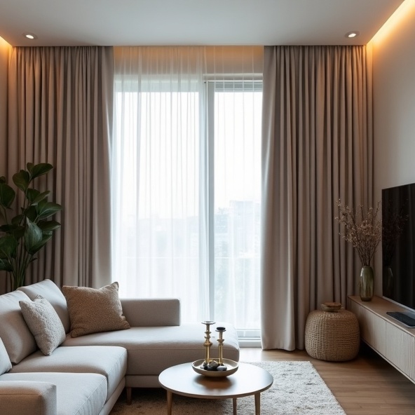 Beachmere Residential Curtain Cleaning Results