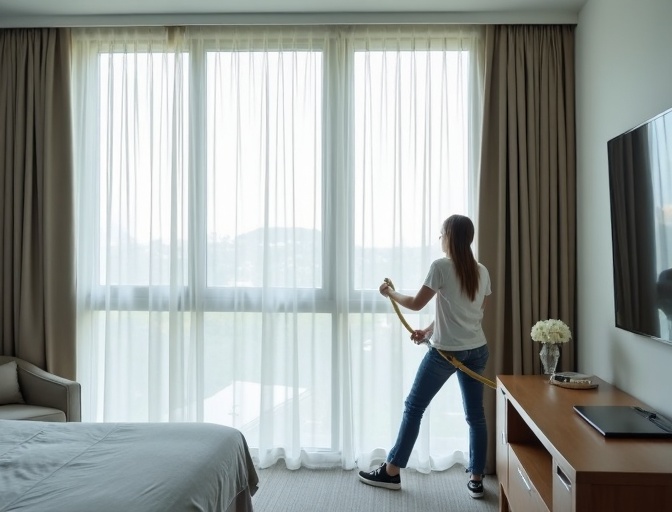 Beachmere Sheer Curtain Cleaning